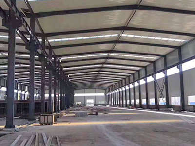 工程實例-彩鋼料棚